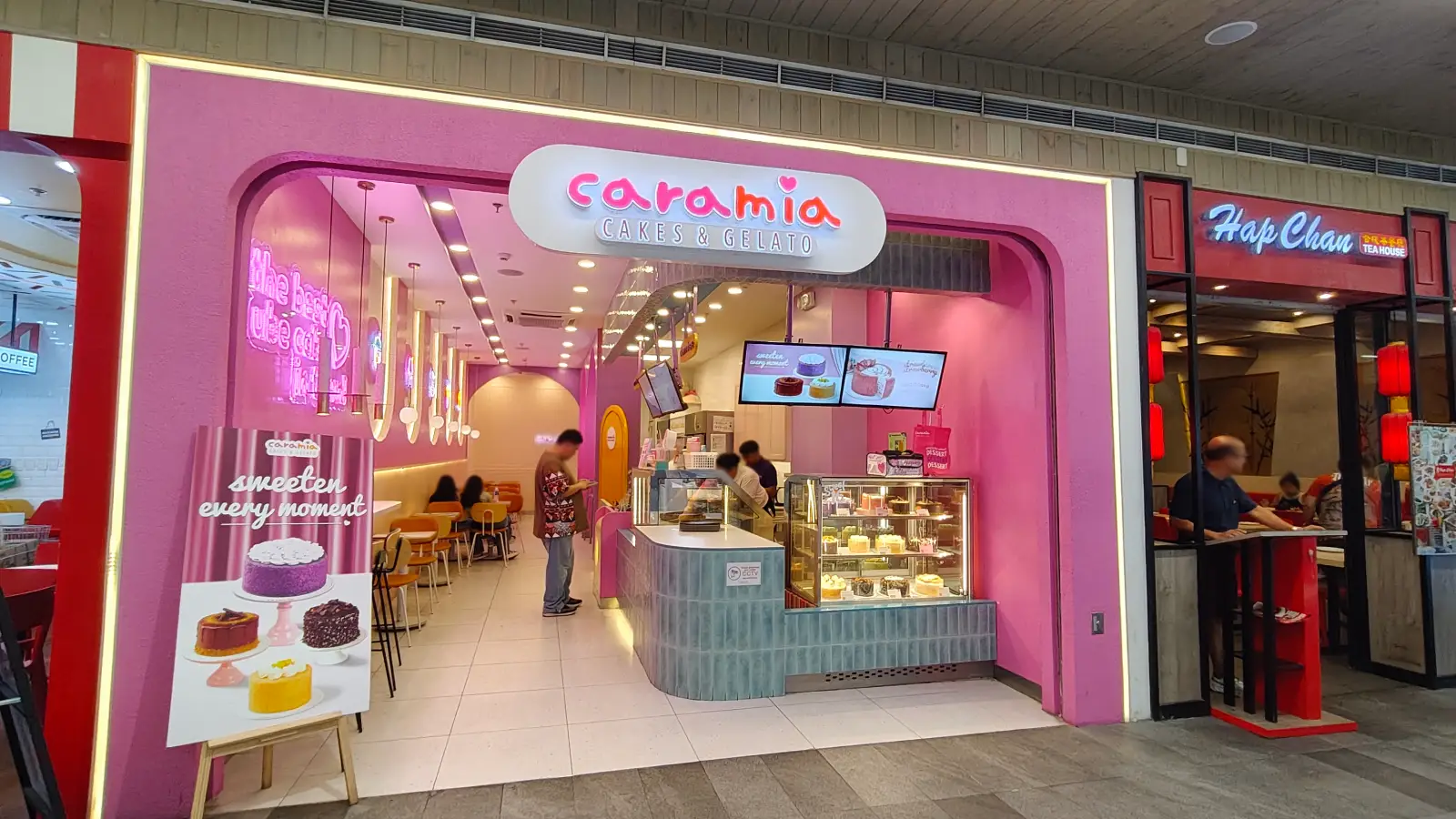 CARAMIA in SM City North EDSA